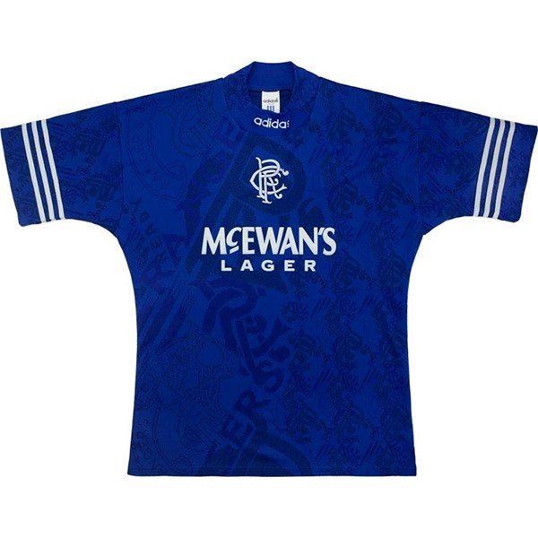 Camiseta Rangers Replica Primera Ropa Retro 1994 1996 Azul